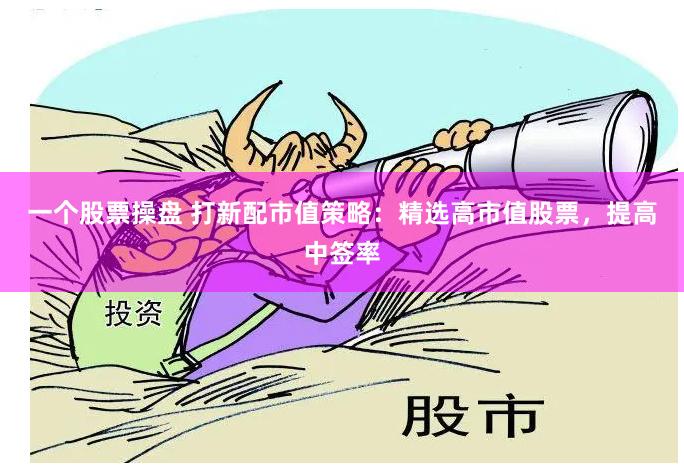 一个股票操盘 打新配市值策略：精选高市值股票，提高中签率