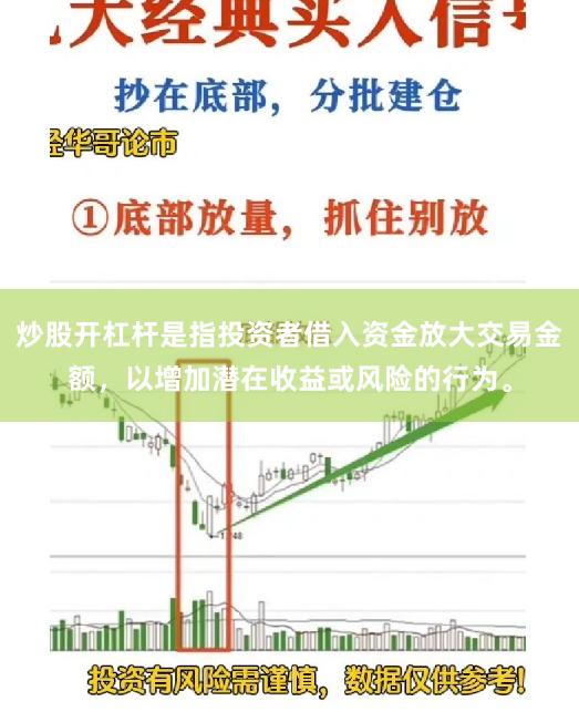 炒股开杠杆是指投资者借入资金放大交易金额，以增加潜在收益或风险的行为。